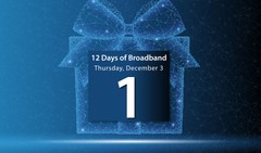 12 Days of Broadband - Thursday, December 3 - Day 1