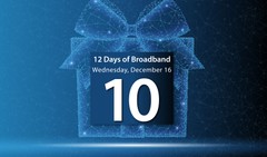 12 Days of Broadband - Wednesday, December 16 - Day 10