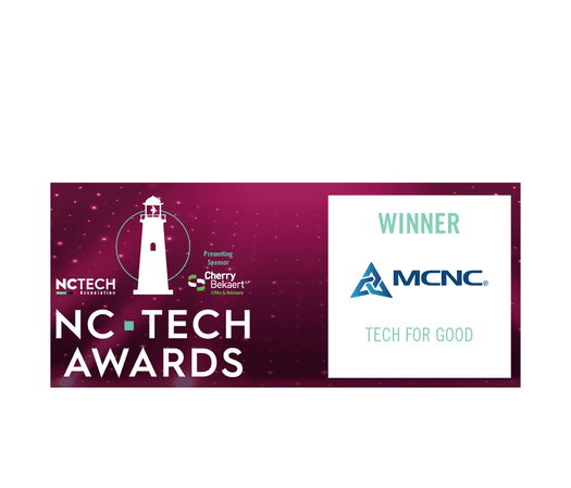 NC Tech Awards - Winner - MCNC - Tech for Good