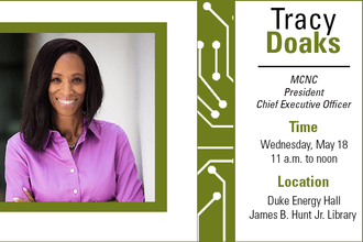 Tracy Doaks, MCNC CEO Speaker Info