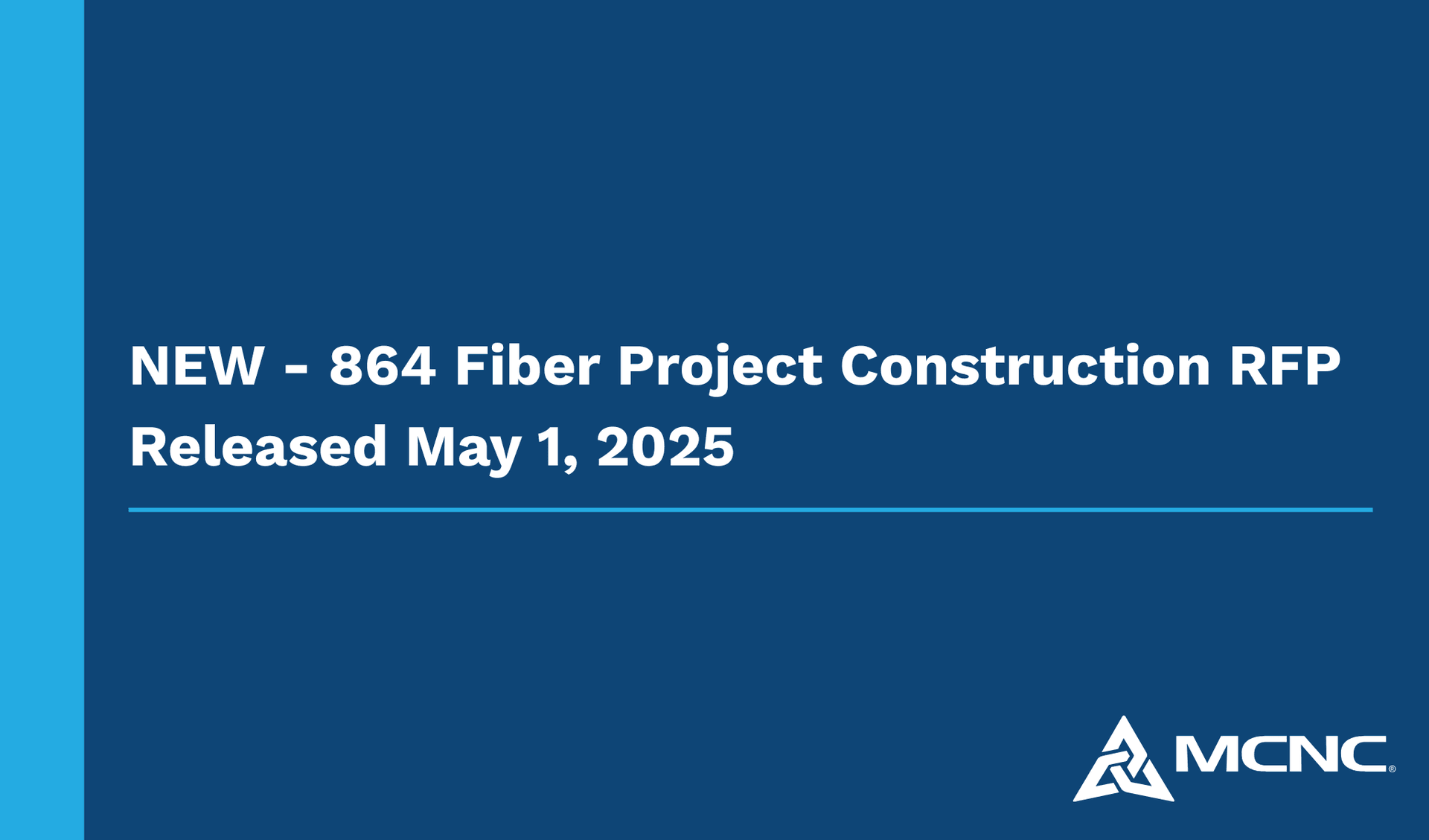 864 Fiber Construction Project RFP-3