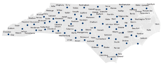 WhoWeServe Community Colleges Map