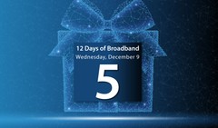 12 Days of Broadband - Wednesday, December 9 - Day 5