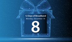 12 Days of Broadband - Monday, December 14 - Day 8