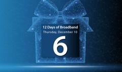 12 Days of Broadband - Thursday, December 10 - Day 6
