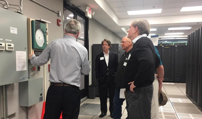 MCNC Open House showing Servers