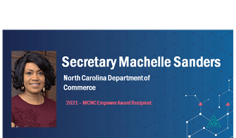 Secretary Machelle Sanders - NC Dept of Commerce